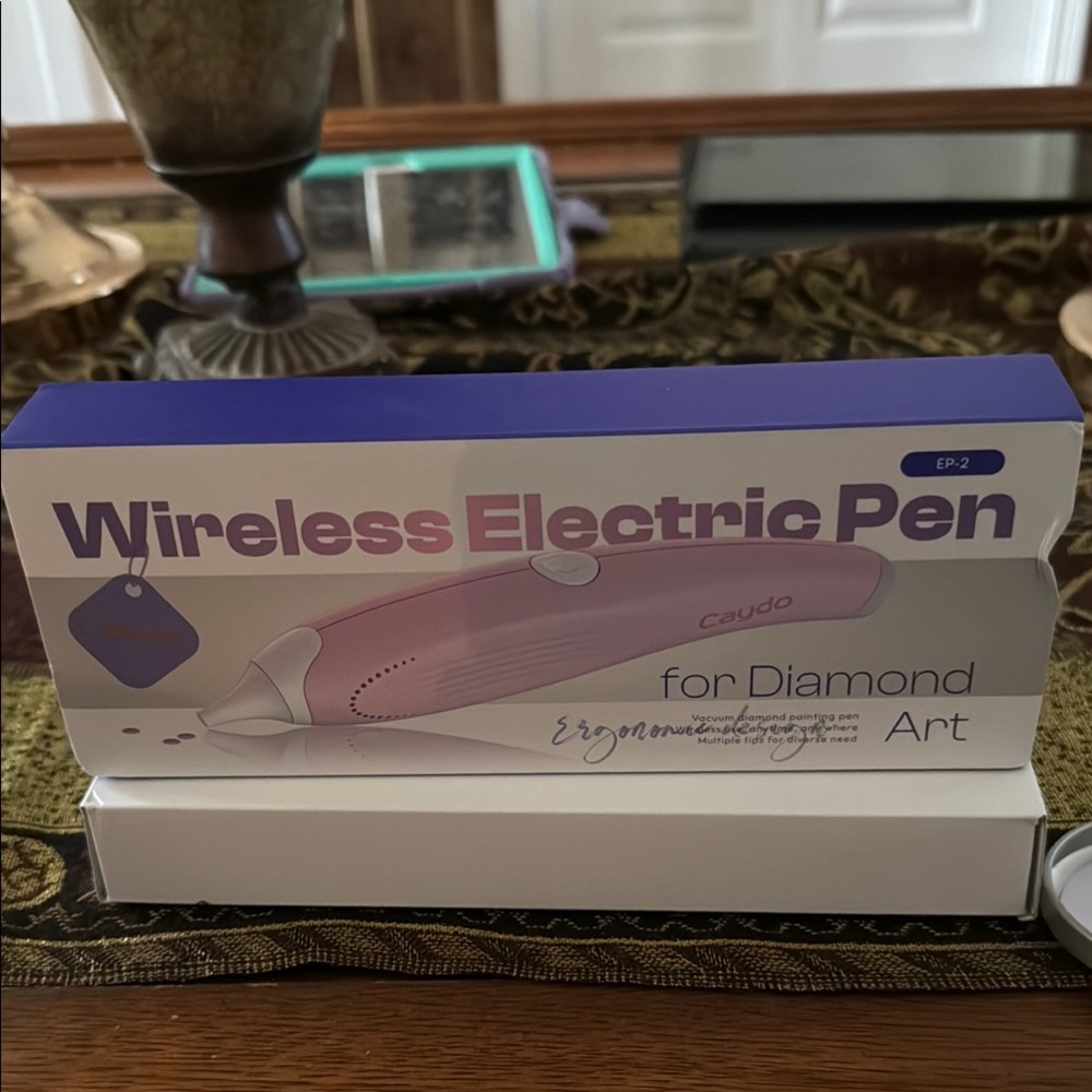 Wireless Electric Pen for Diamond Art - Lavender